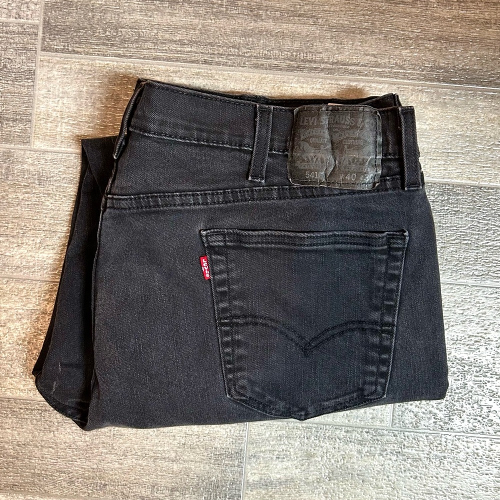 Levi's Charcoal Denim Pants